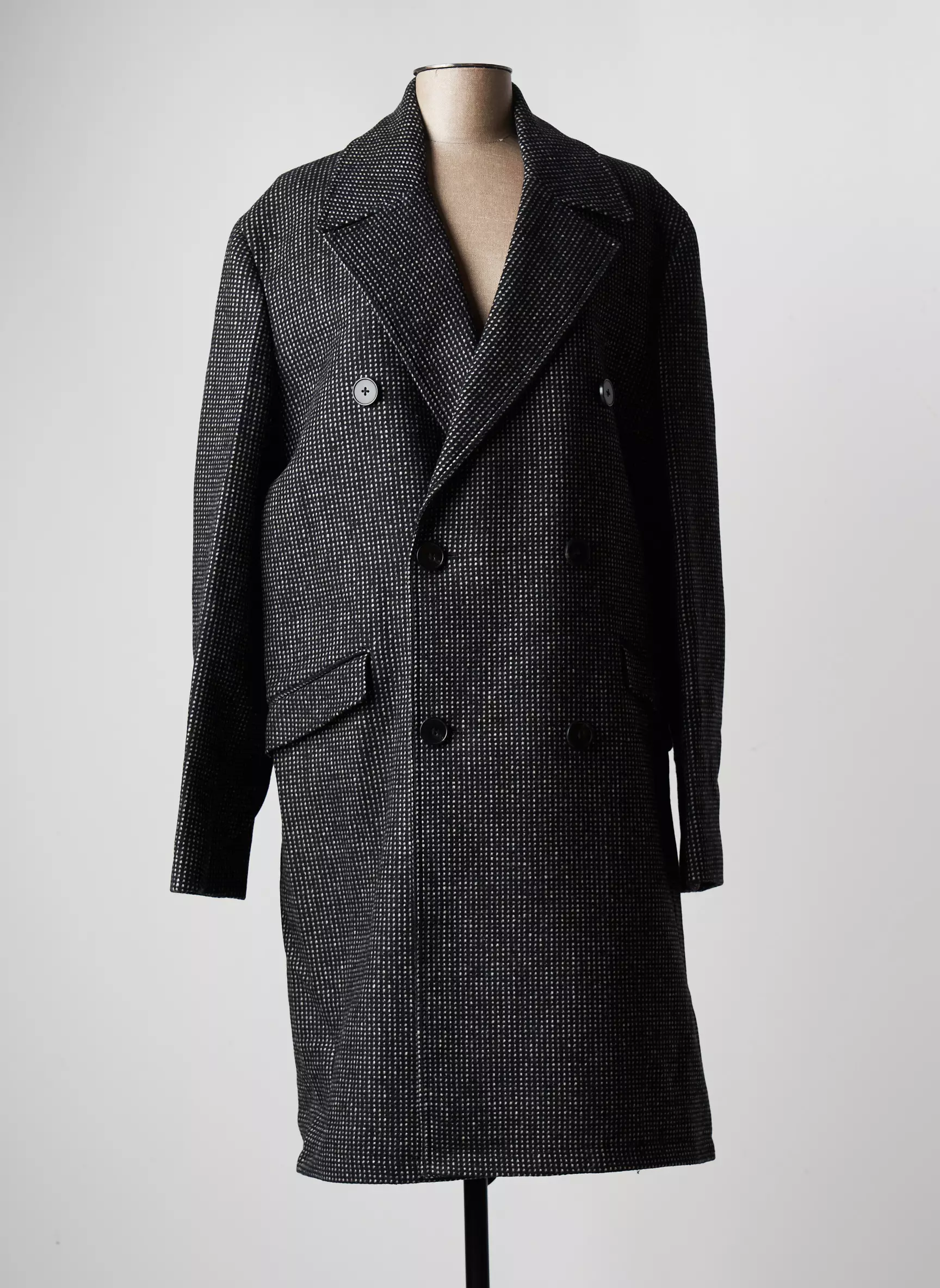 The Kooples Manteaux Longs Homme couleur noir
