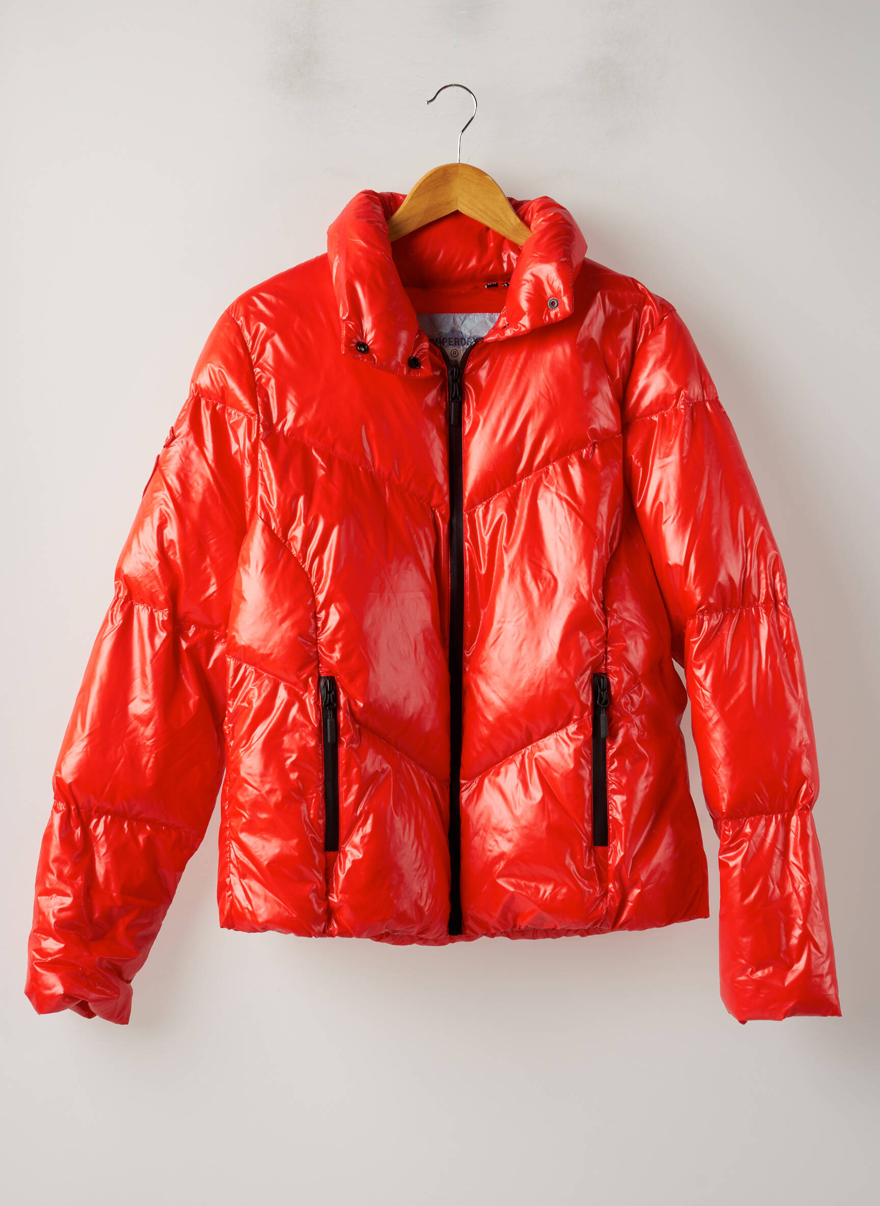 Superdry Doudounes Femme couleur rouge