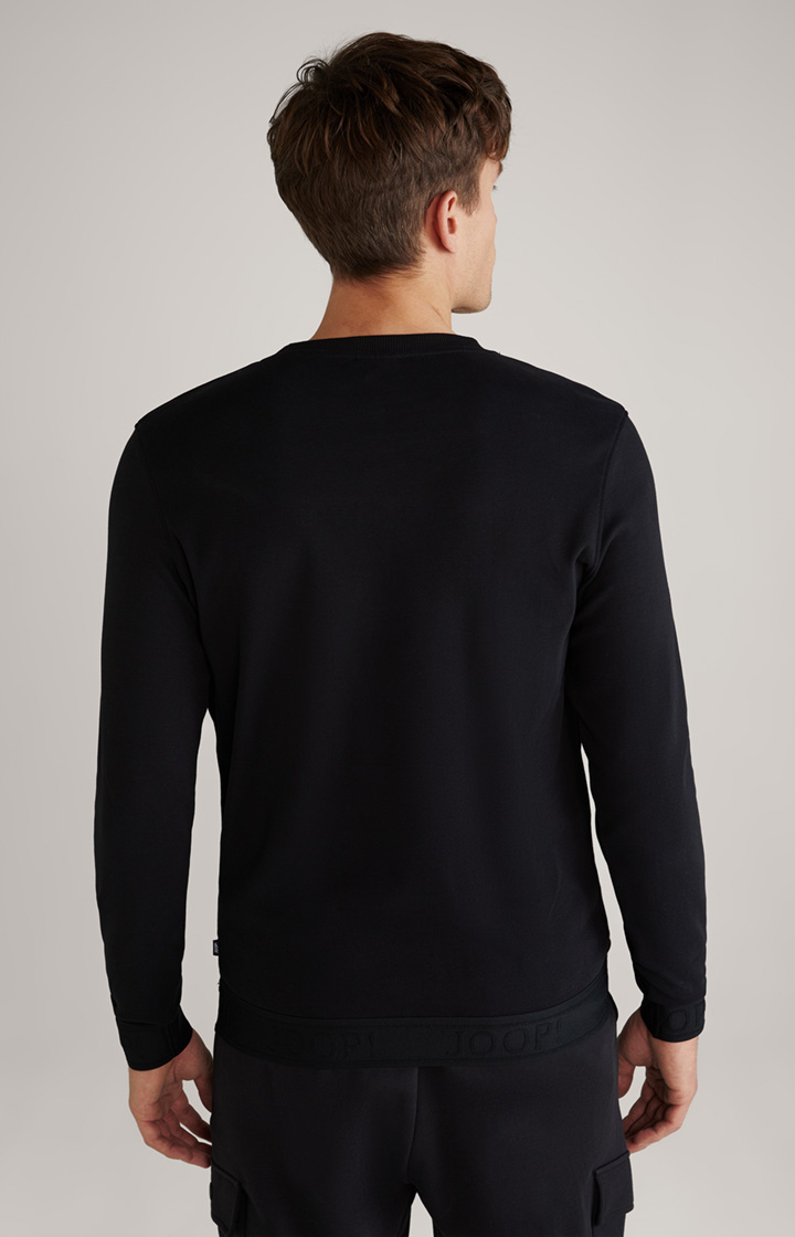 Loungewear Longsleeve in Schwarz