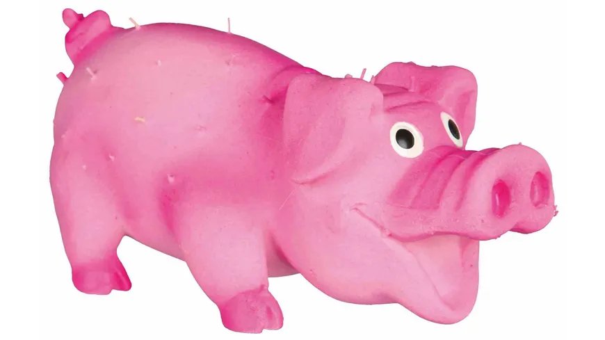 Trixie Latex Borstenschwein mit Squeaker 10 cm Hundespielzeug