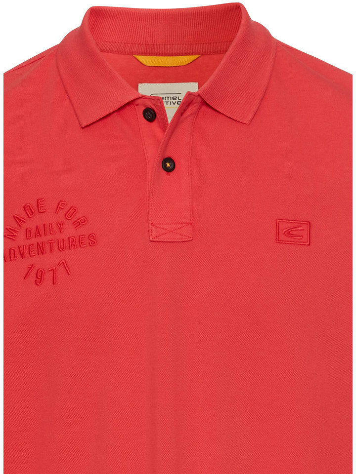 Camel Active Poloshirt in Rot günstig kaufen