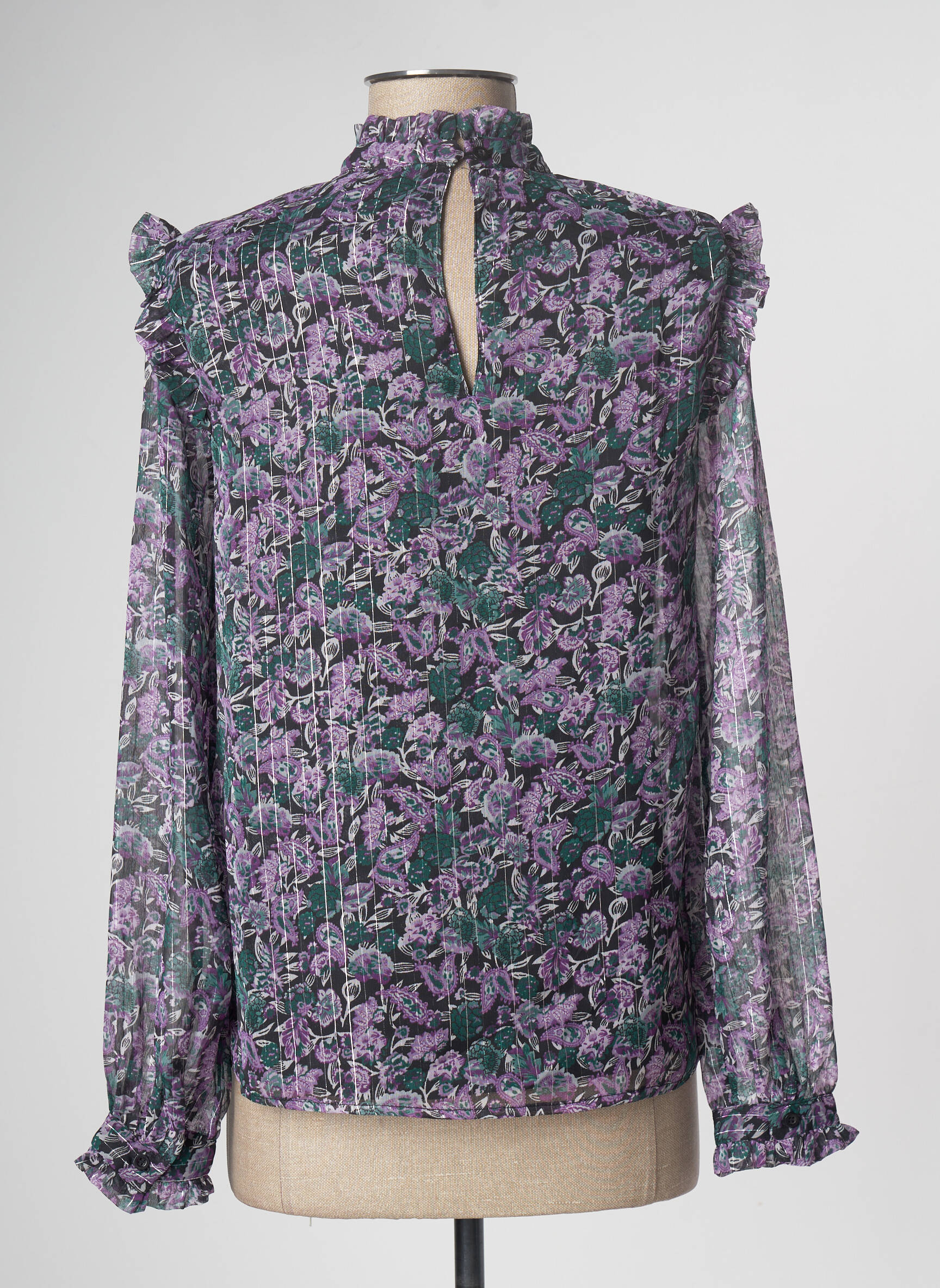 B Young Chemisiers Femme couleur violet