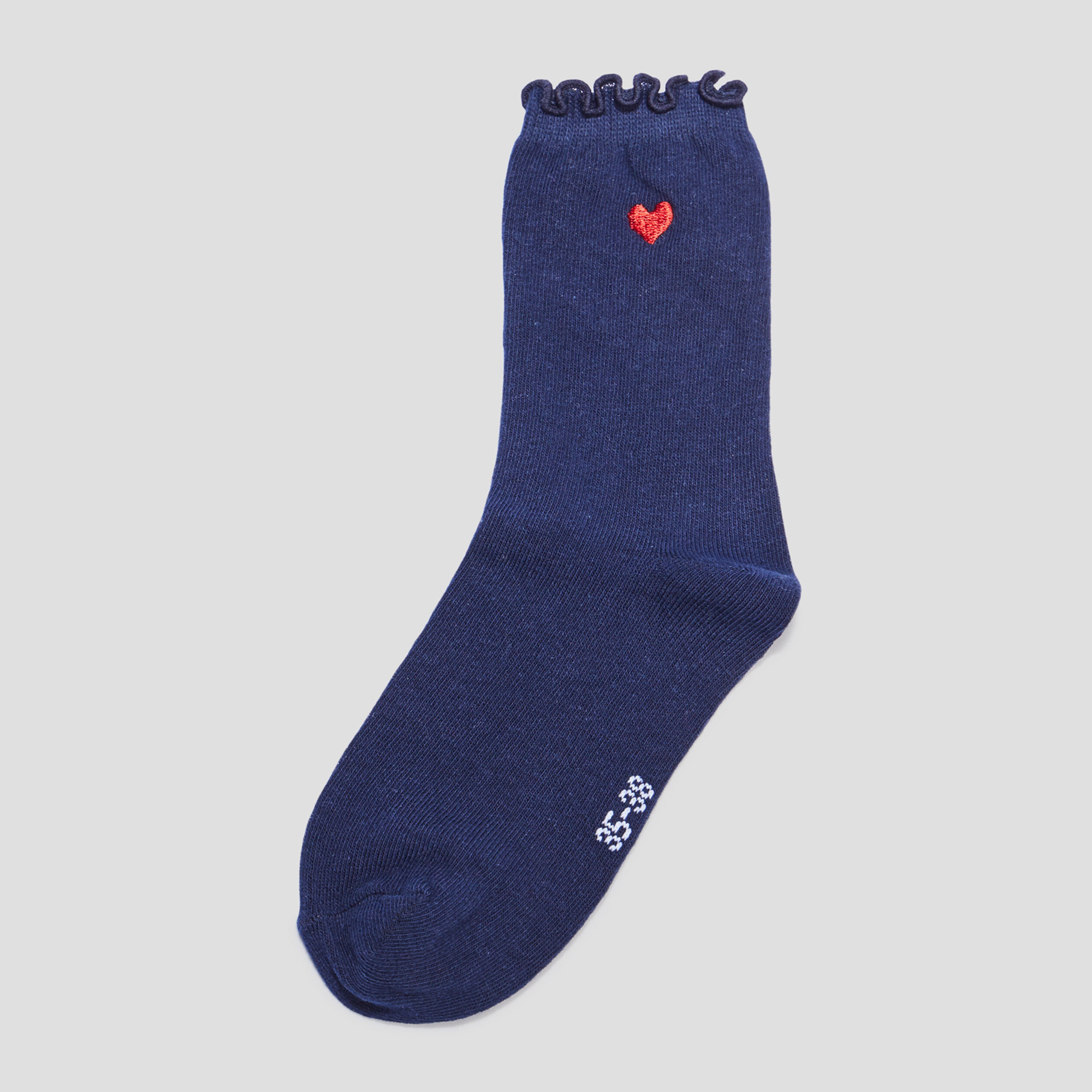 Lot 3 paires chaussettes bleu marine femme | La Halle