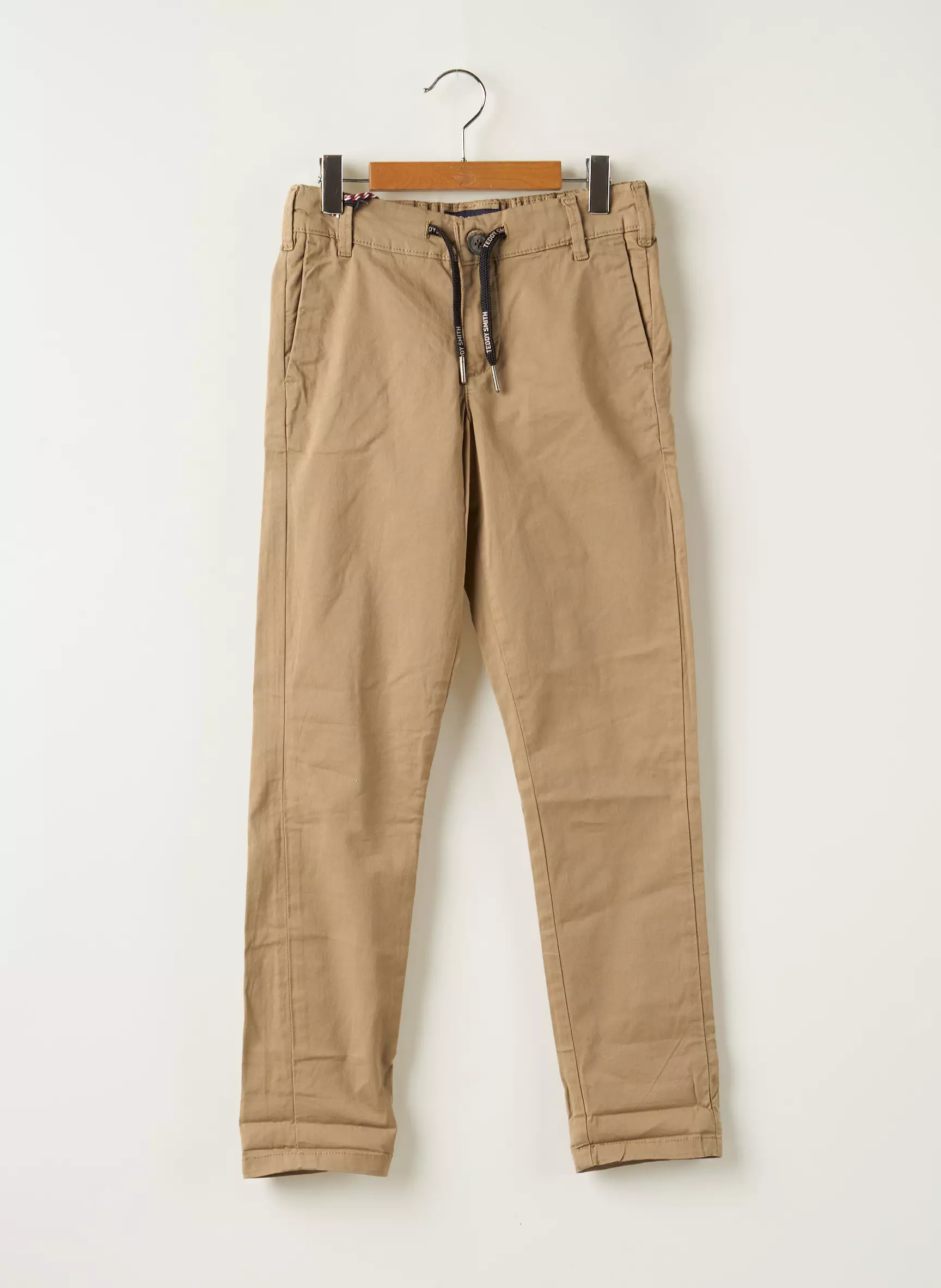 Teddy Smith Pantalons Chino Garcon couleur marron