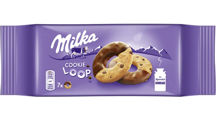 Milka Kekse Cookie Loop 154 g