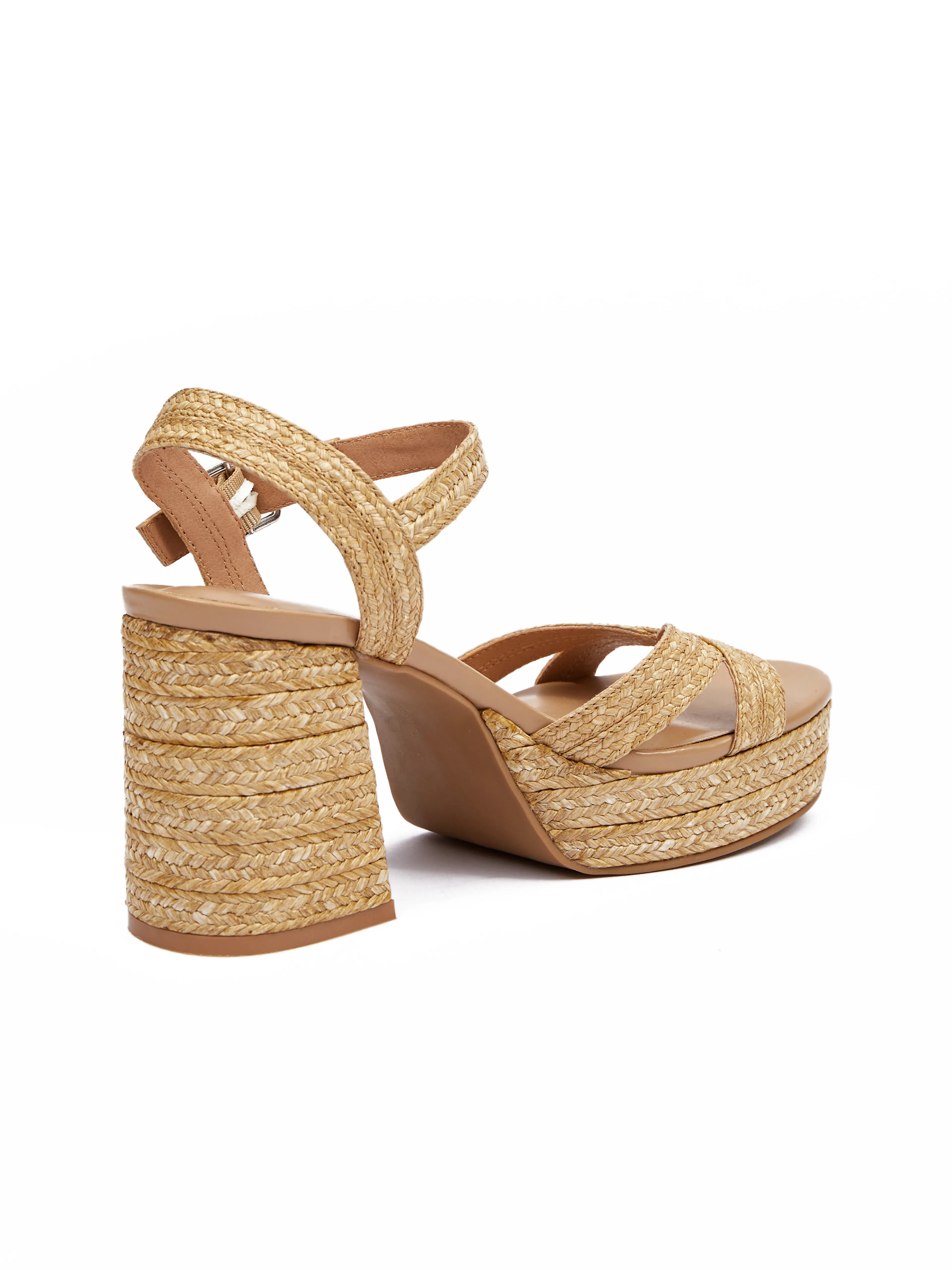 Braune Damen Sandalen mit Absatz ORSAY