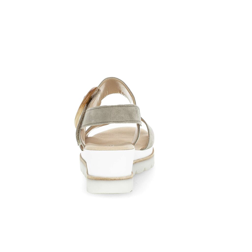 Gabor fashion Keilsandalette grün