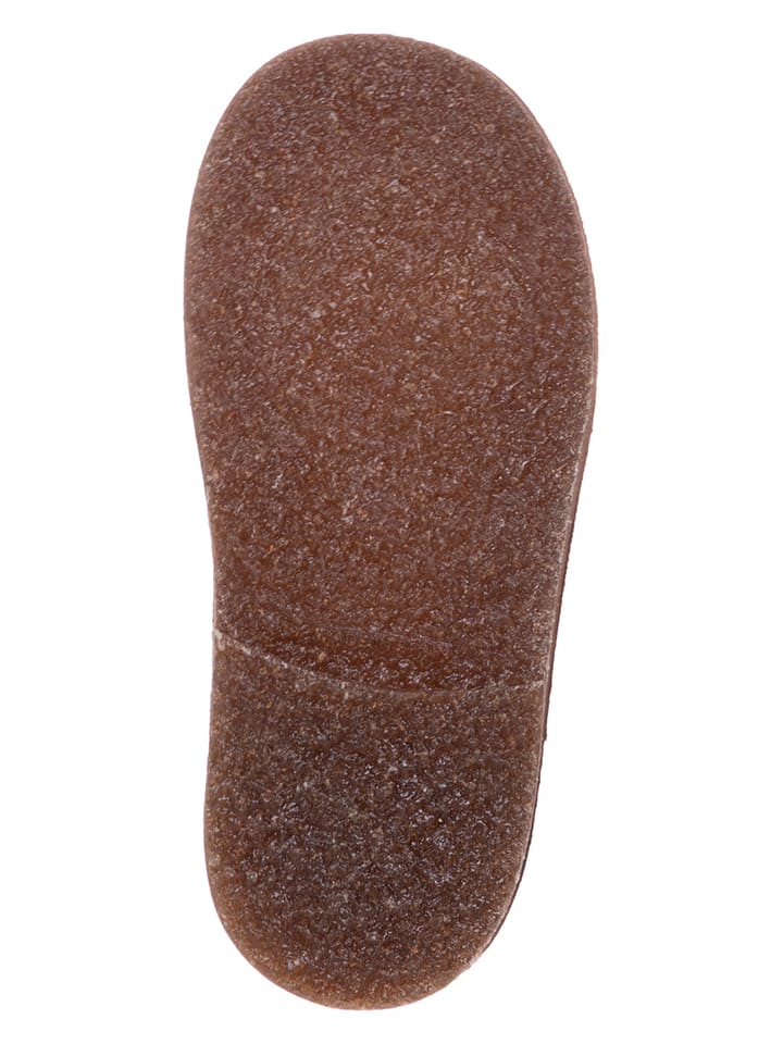 kmins Leder-Chelsea-Boots in Braun günstig kaufen