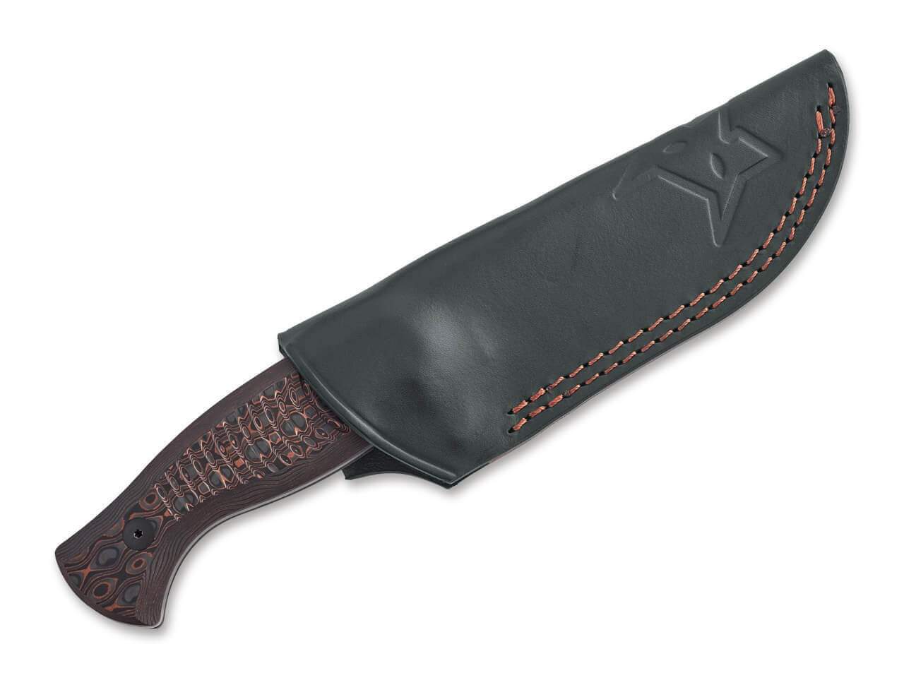 East Wood Tiger Fat Carbon Uni Copper Damascus
