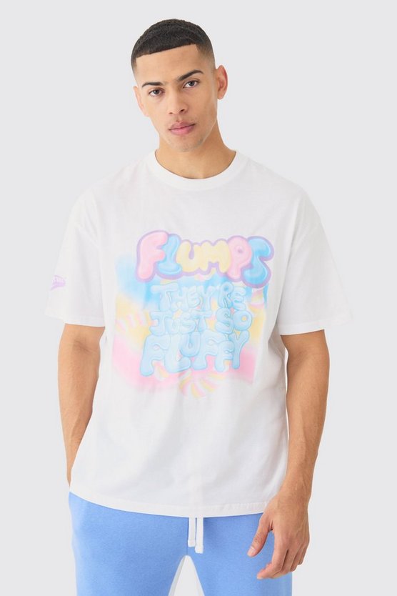 Oversize T-Shirt mit lizenziertem Flumps Sweets Print