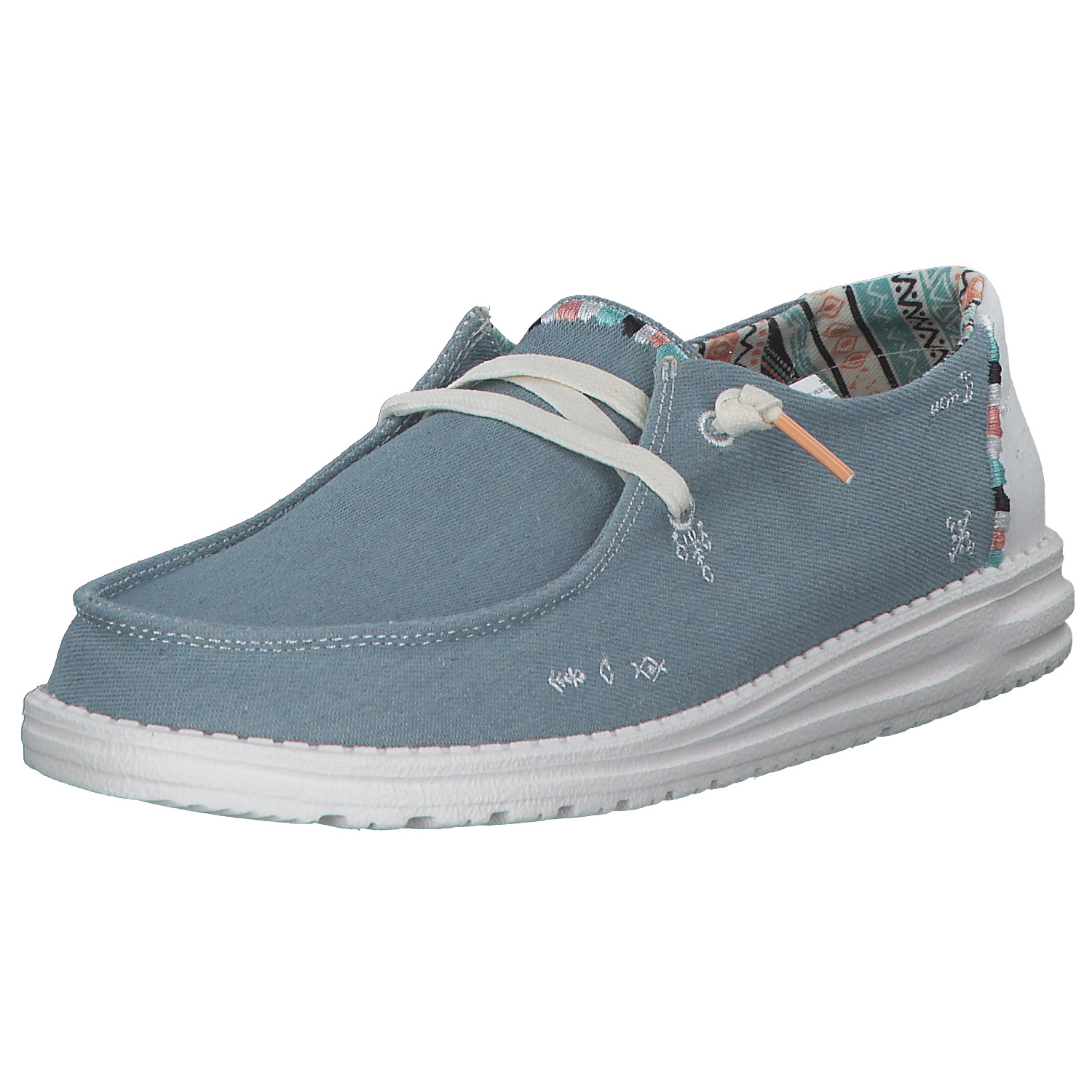Hey Dude 40054, Schnürschuhe, Damen, light denim