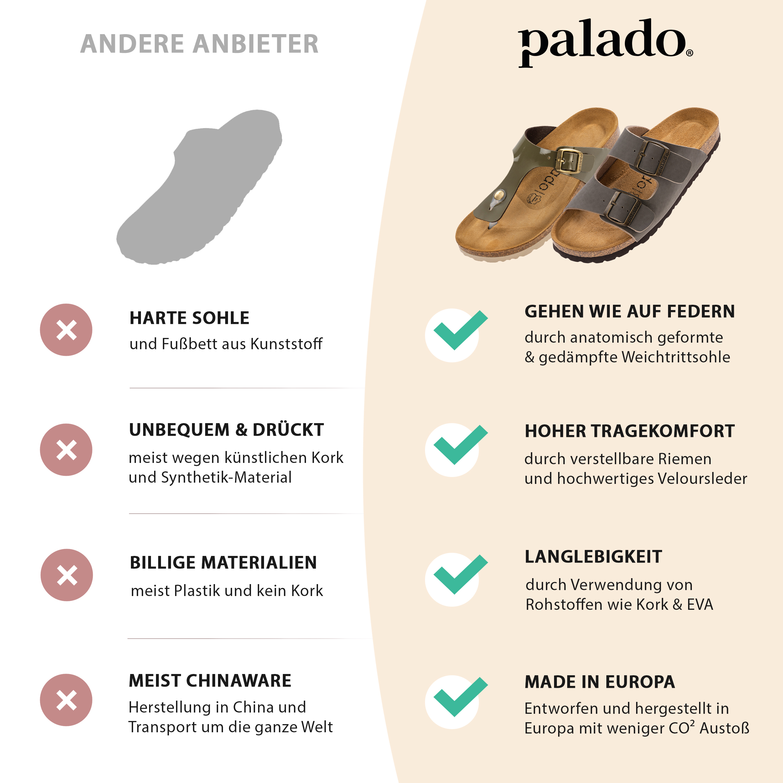 Palado Kids Capri G Metallic, Pantoletten, Kinder, Pink
