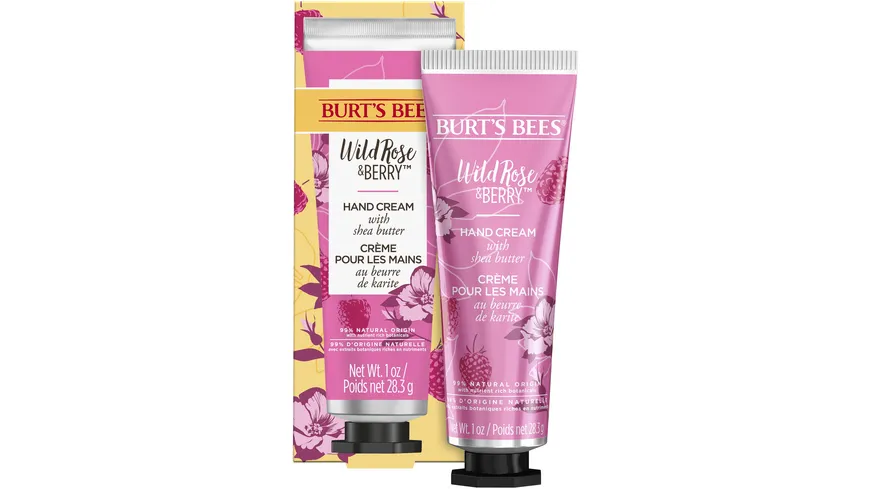 BURT'S BEES Hand Cream Shea &  Wilde Rose 28.3 g