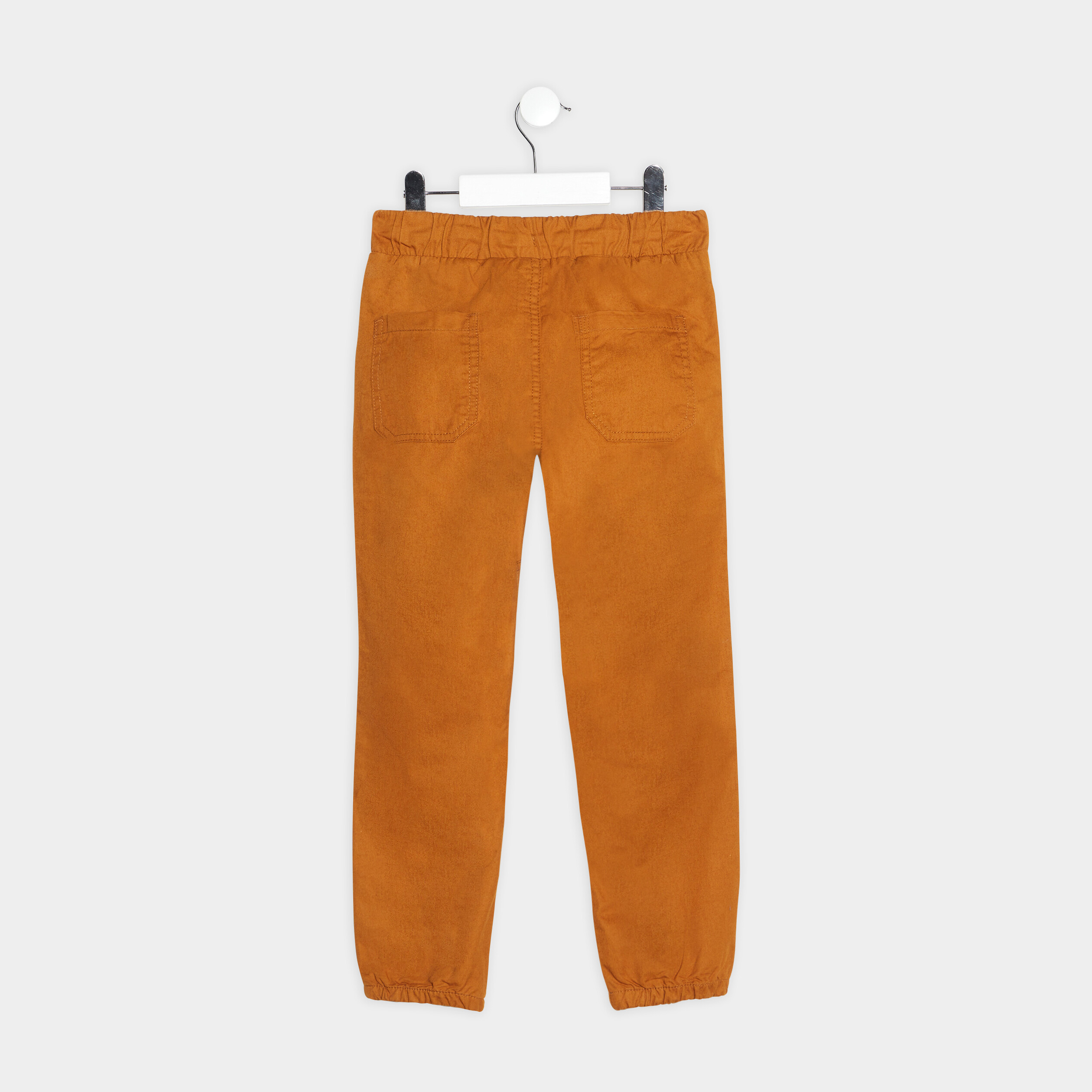 Pantalon droit camel garçon | La Halle