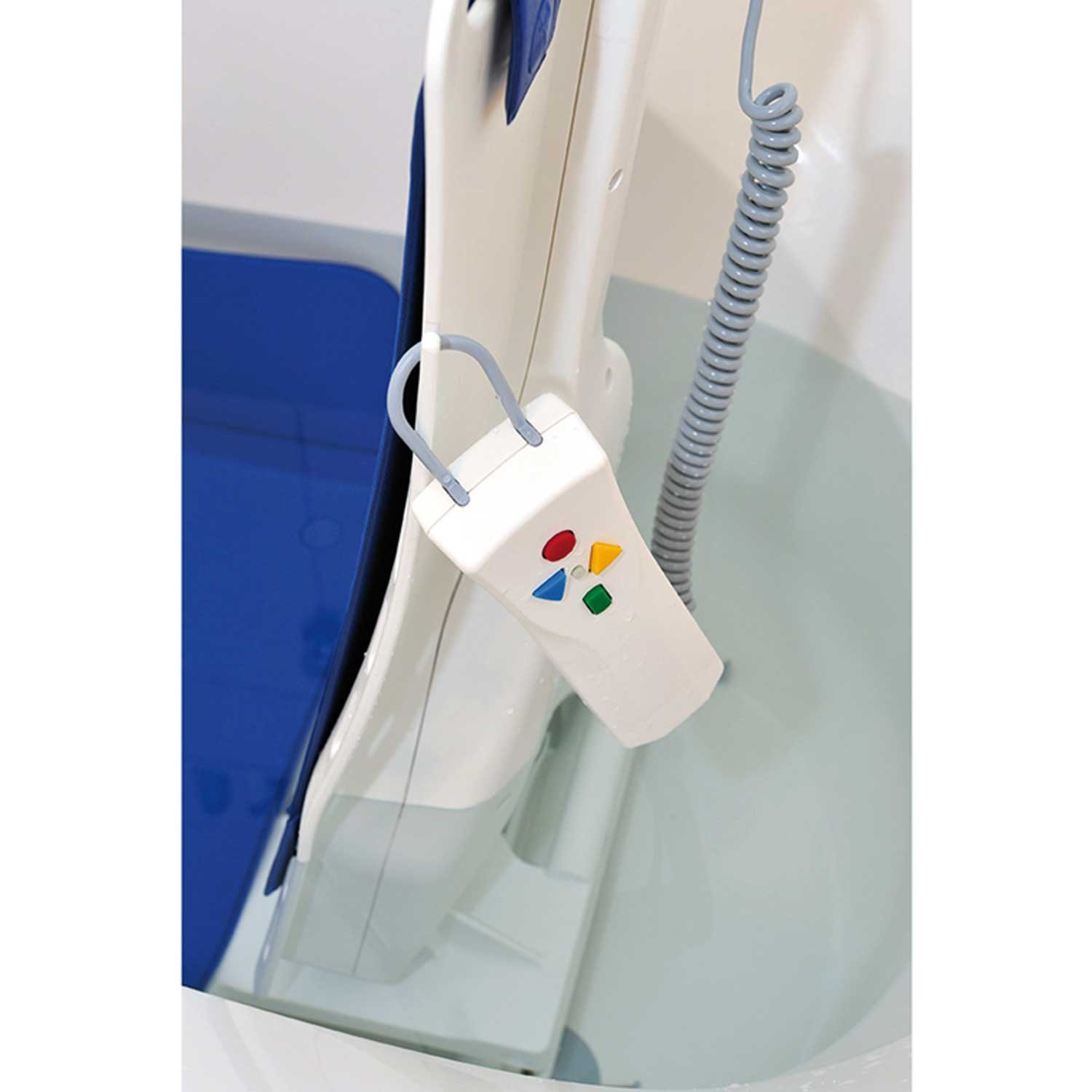 Drive Medical Badewannensitz Badewannenlifter Bellavita 2G mit Classic Bezug Weiß
