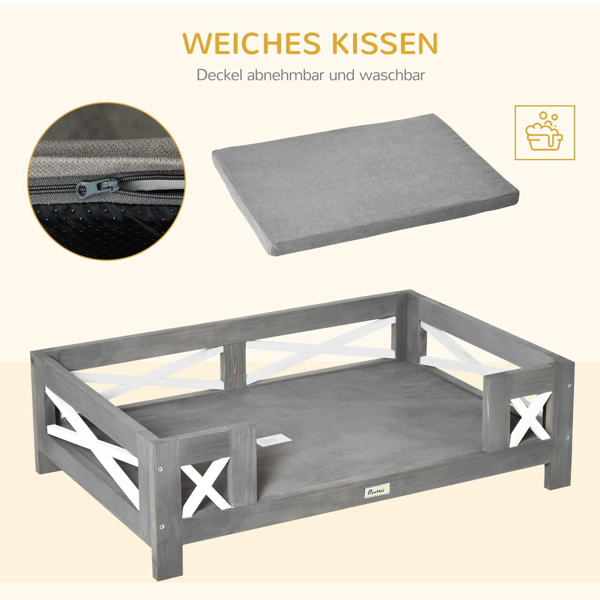PawHut Tierbett Hundebett