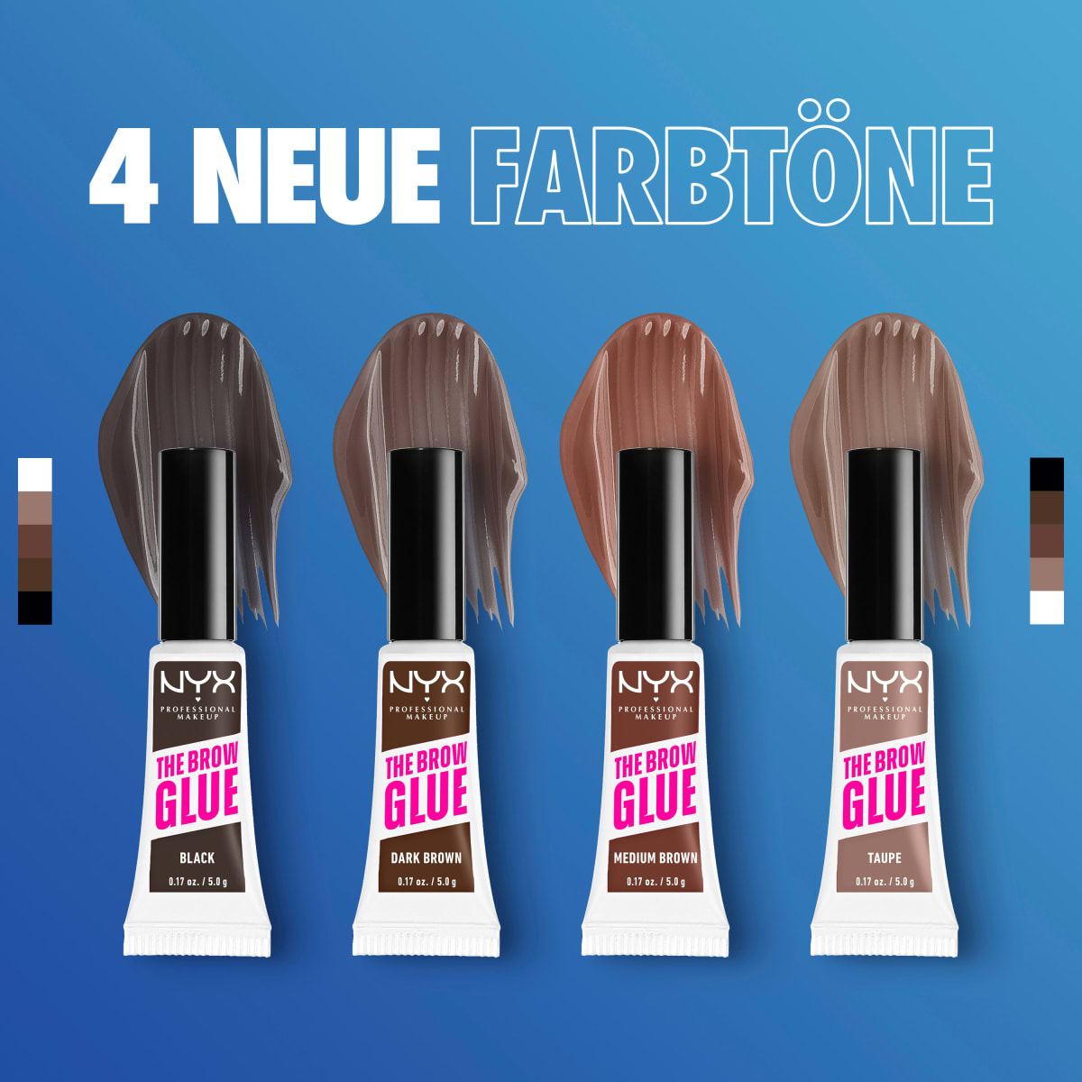 Augenbrauengel The Brow Glue Styler 05 Black, 5 g