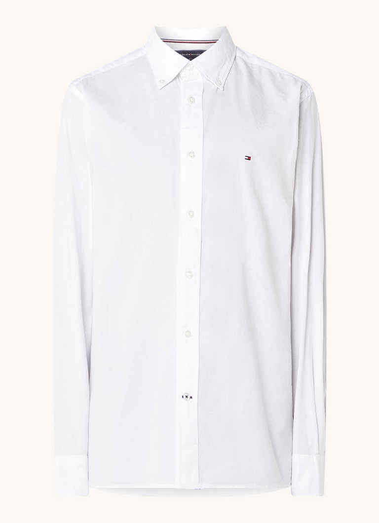 Tommy Hilfiger majica regular fit z vezenim logotipom