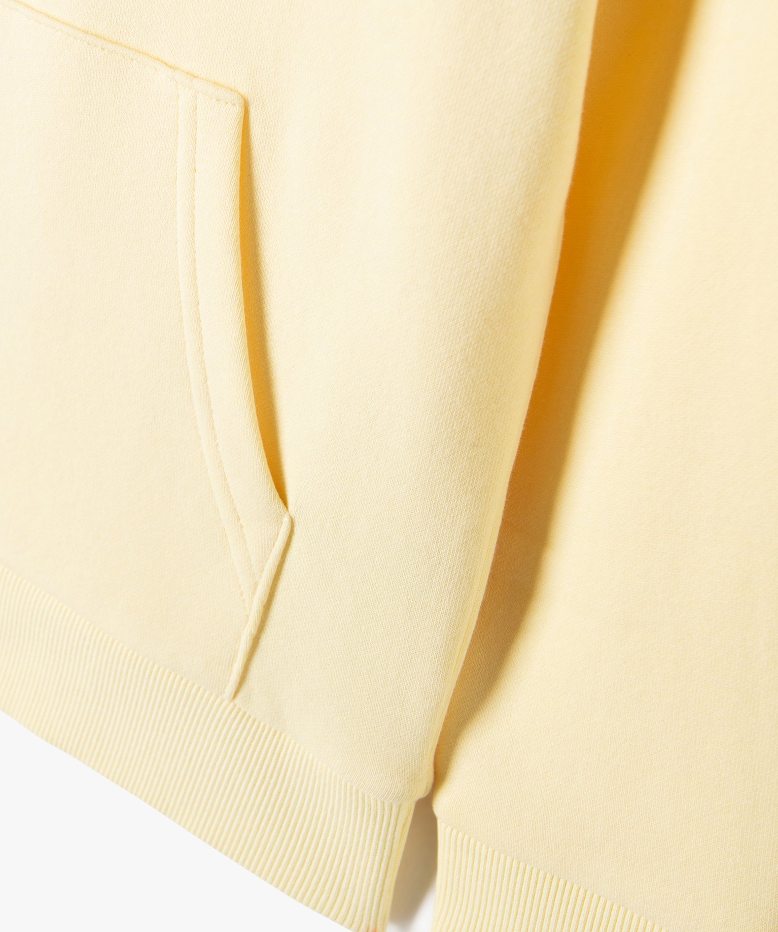 Sweat à capuche intérieur molletonné Garçon jaune | GEMO
