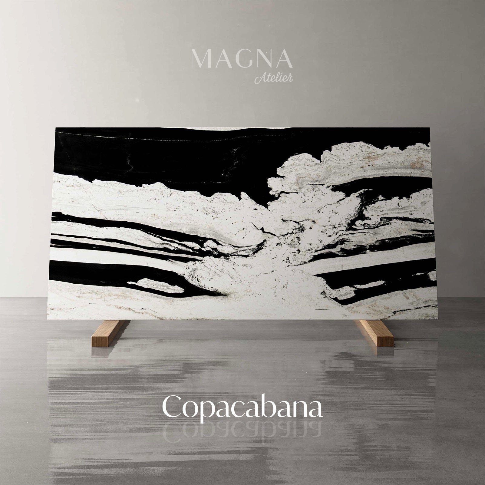 MAGNA Atelier Couchtisch SILICON VALLEY mit ECHTEM MARMOR, Kaffeetisch eckig, silber Metallgestell, 110x50x40cm