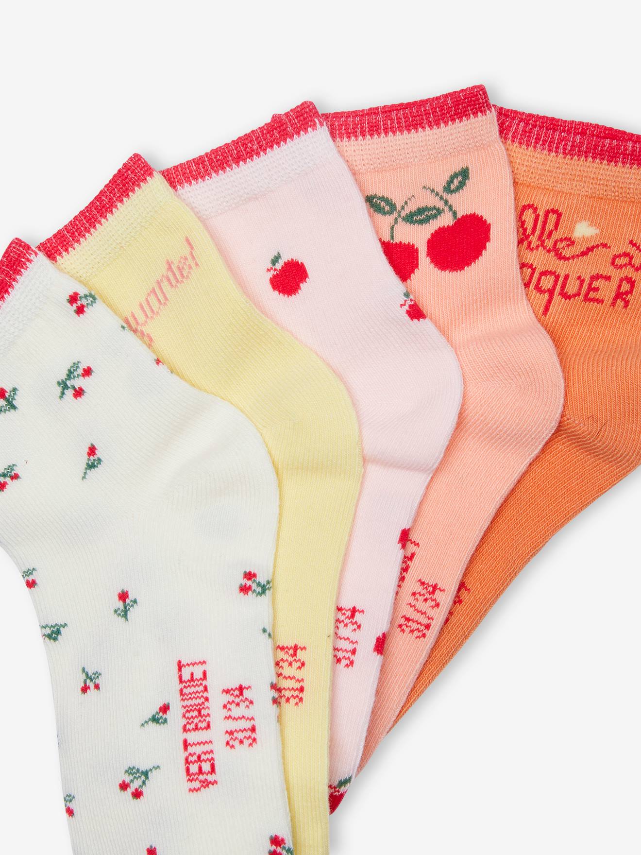 Lot de 5 paires de mi-chaussettes 