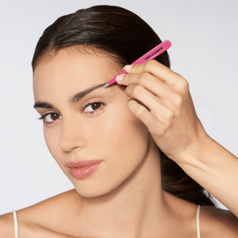 Tweezerman коса пинцета Pretty in Pink
