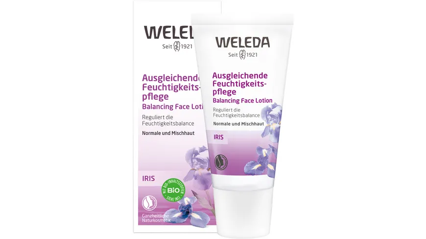 WELEDA IRIS Ausgleichende Feuchtigkeitspflege 30 ml