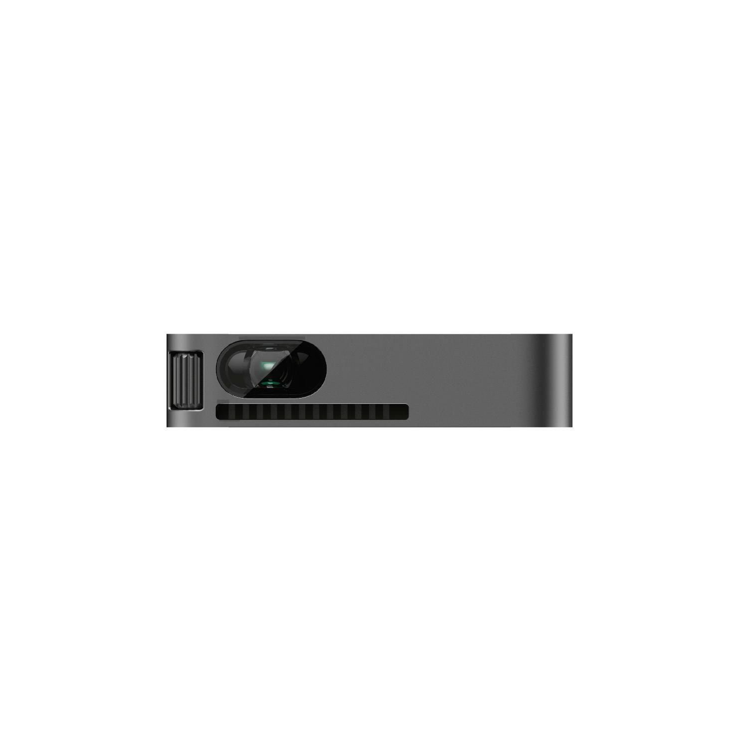 Philips GoPix 1 Projektor Beamer OSRAM LED HDMI DLP Portabler Projektor (600:1, 854 x 480 px, geringer Stromverbrauch, klein, kompakt, hohe Auflösung, bis 75 Zoll)