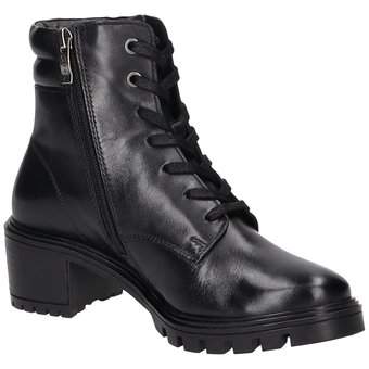 Ara Denver Schnür Boots in schwarz