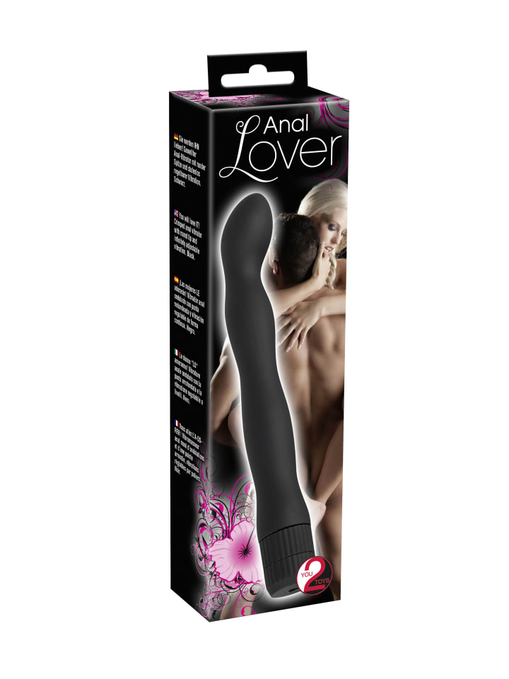 You2Toys Vibrator Anal Lover in schwarz günstig kaufen 18 cm