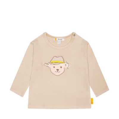 T-Shirt langarm, braun für Jungs