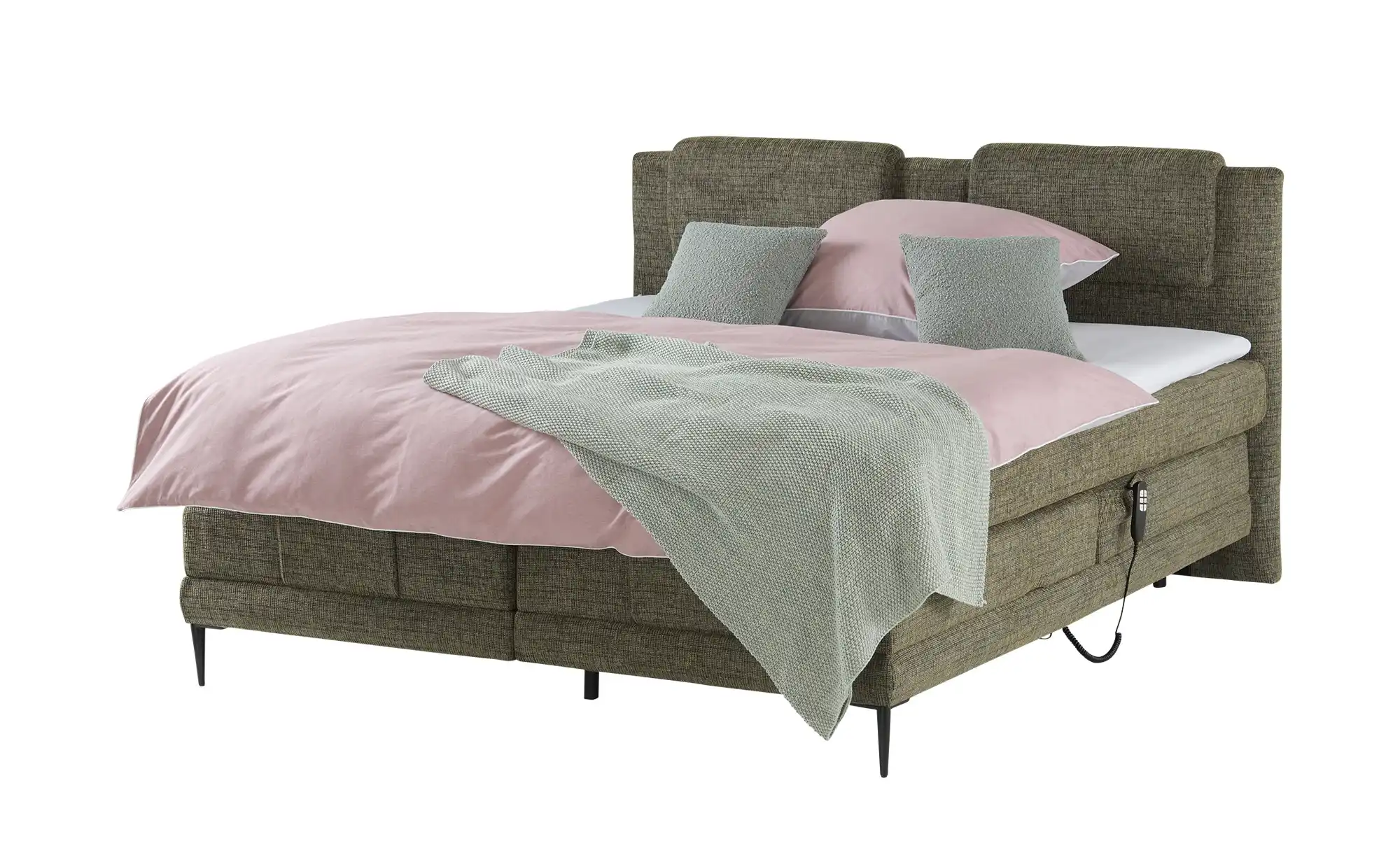 Twist Motor-Boxspringbett Wave