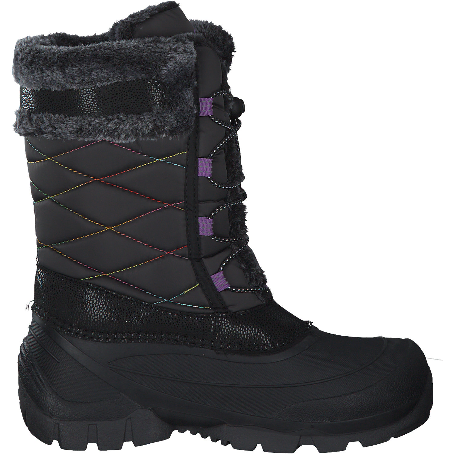 Kamik Star 3 NF4309, Winterstiefeletten, charcoal/orchid
