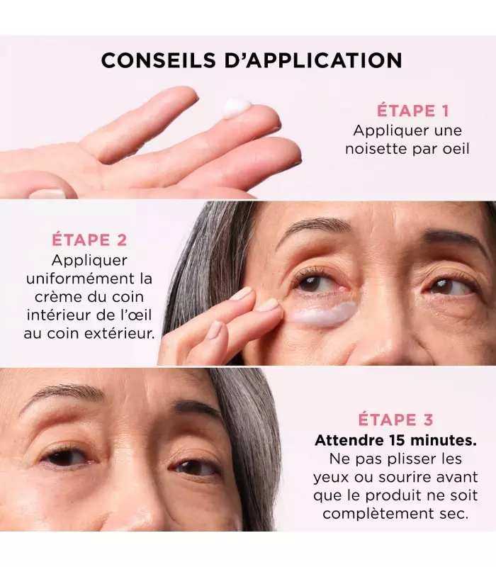 BYE BYE UNDER EYE BAGS Traitement pour les poches
