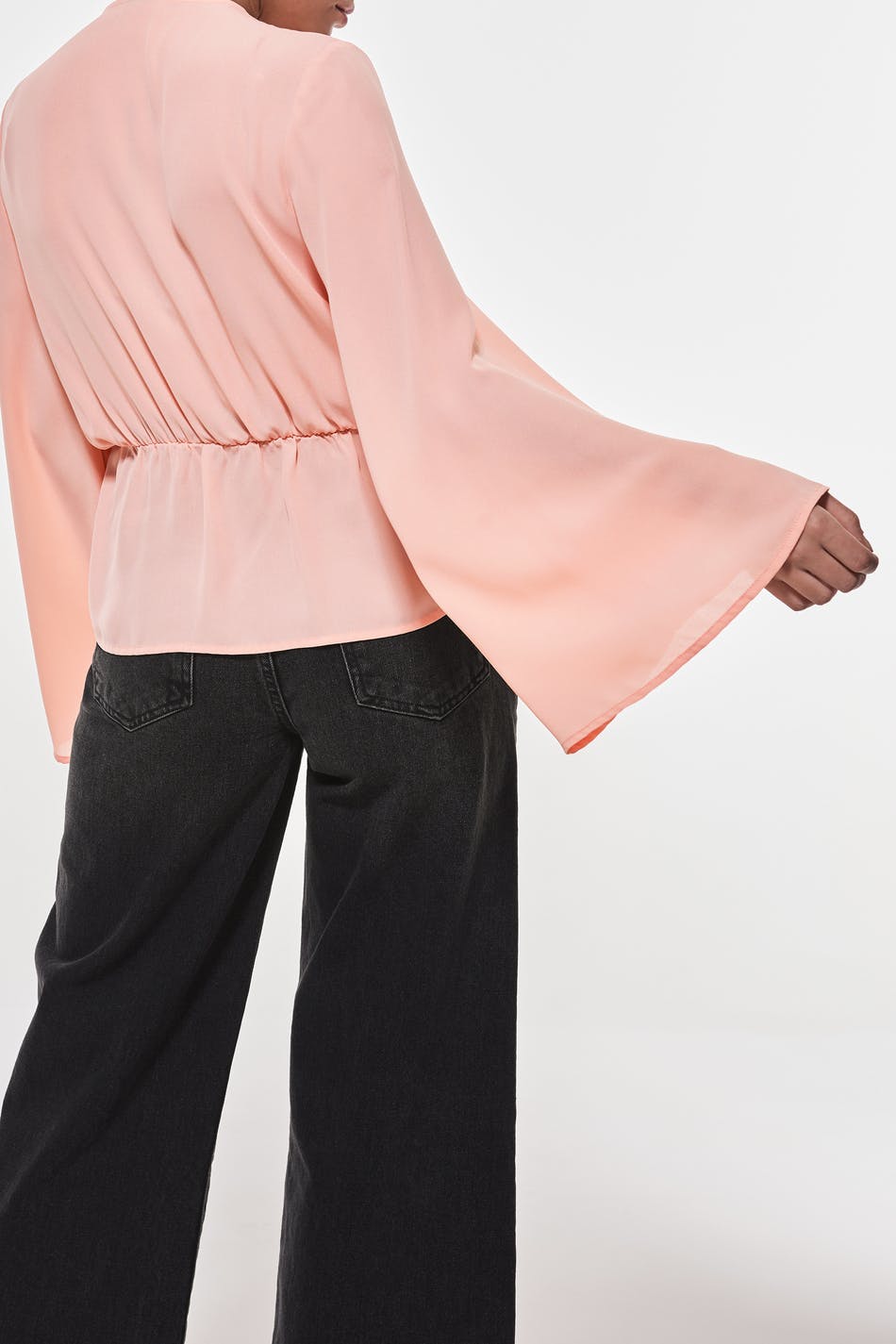 Lizzie tie front blouse