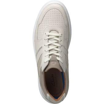 Clarks Cambro Race Sneaker in weiß