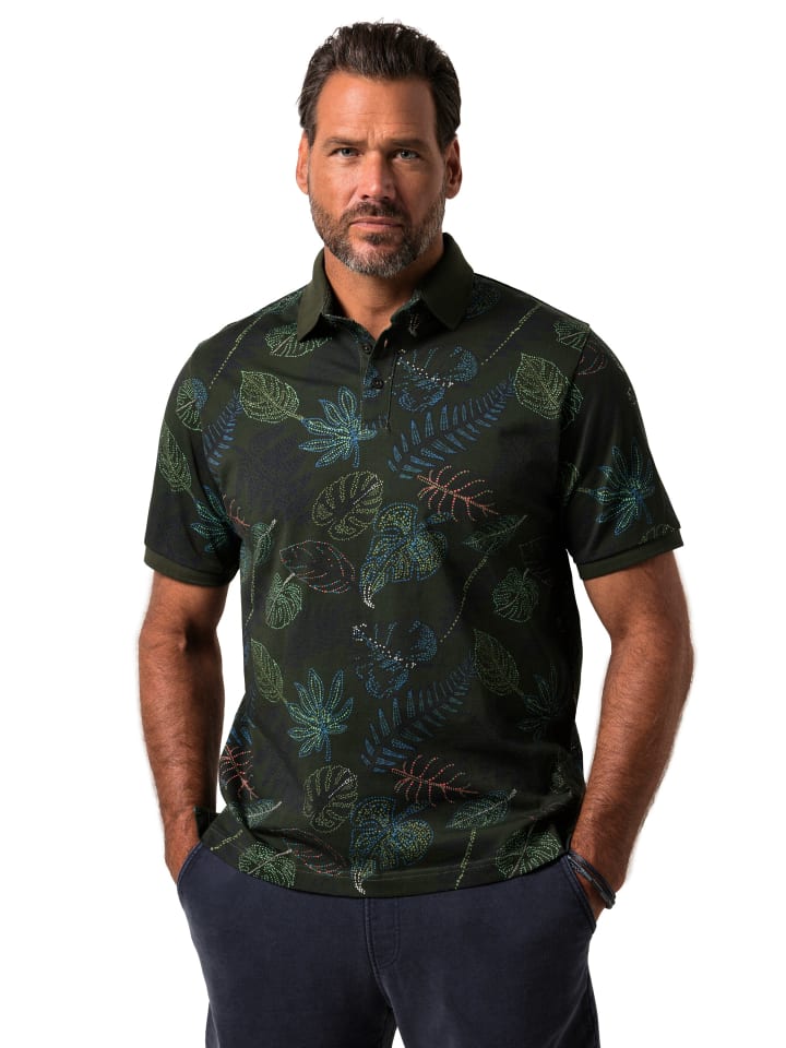 JP1880 Poloshirt in nachtgrün günstig kaufen