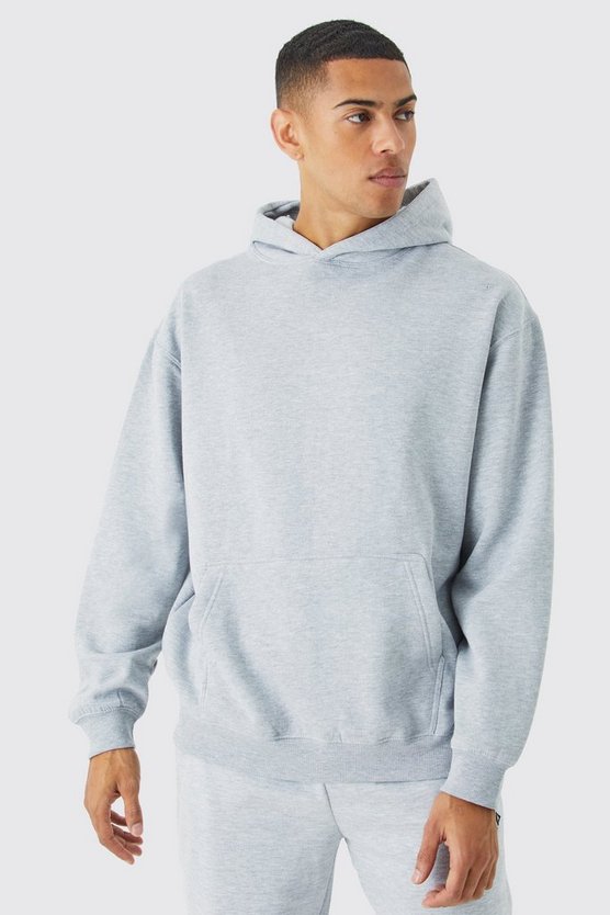 Oversize Hoodie mit Homme Print