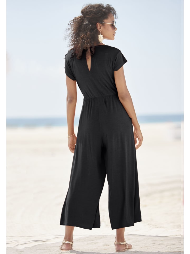 LASCANA Culotte-Overall in schwarz günstig kaufen