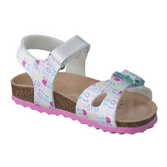 Geox B Sandal Chalki Girl in weiß