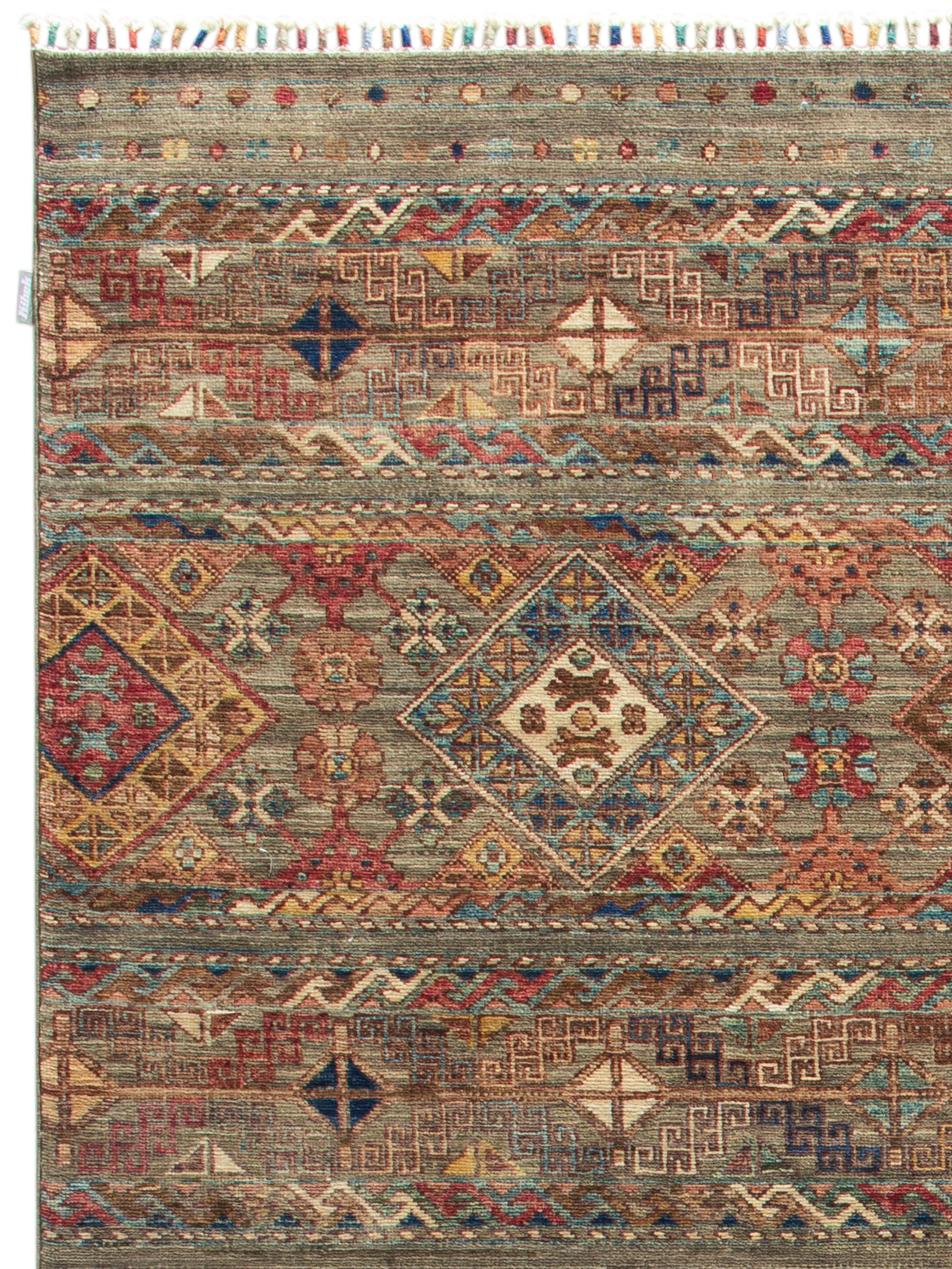 Chobi Schal ca. 252 x 306 cm, Unikat / Einzelstück