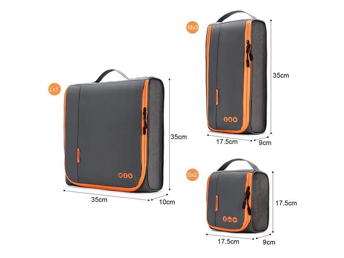 Bagsmart 6-Teiliges Packing Cubes