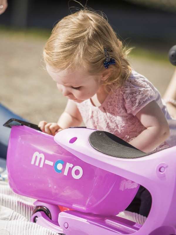 Trottinette évolutive 3 roues – Mini 2Go Deluxe Rose