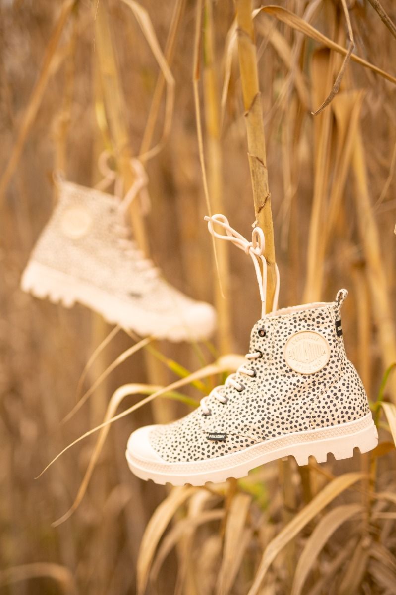 Palladium  PAMPA HI SAFARI - Nude Noir