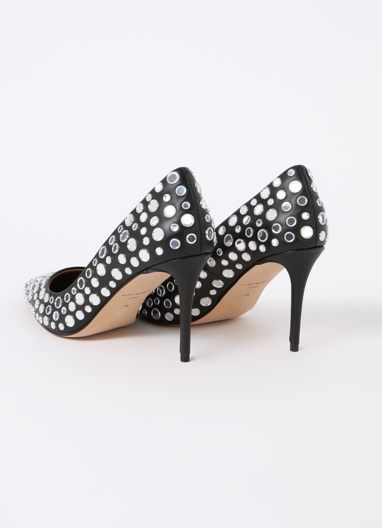 Escarpins en cuir Belgravia de Kurt Geiger ornés de strass