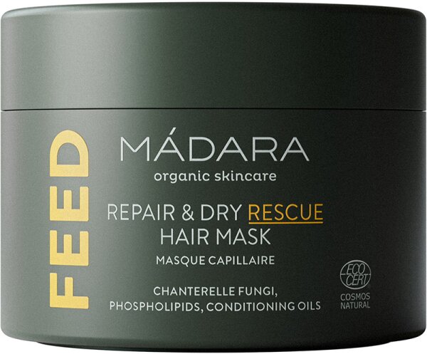 MÁDARA FEED Repair & Dry Rescue hair mask Haarmaske