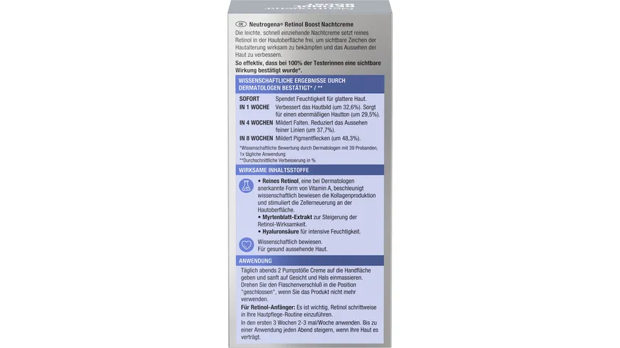 Neutrogena Retinol Boost Nachtcreme 50 ml