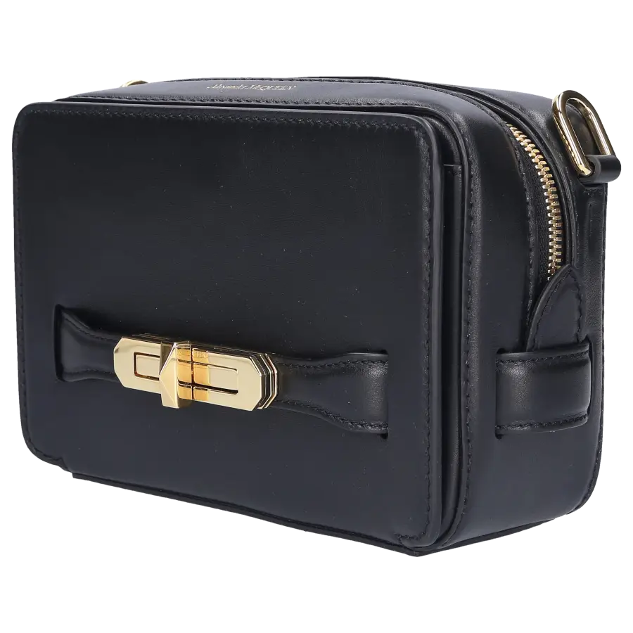 Alexander McQueen - Handtasche THE MYTH Kalbsleder - schwarz