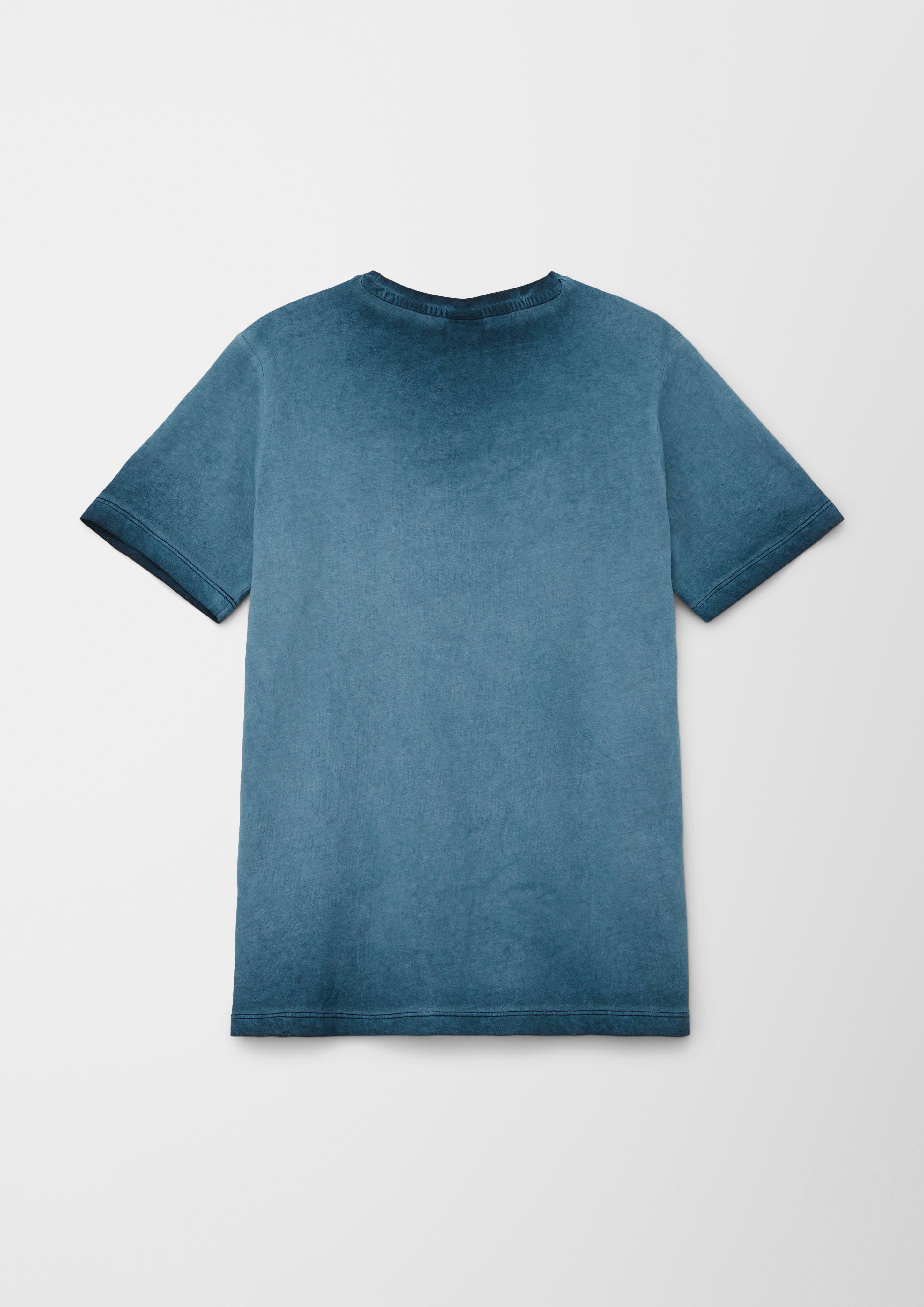 Baumwollshirt mit Garment Dye  2128290-5952