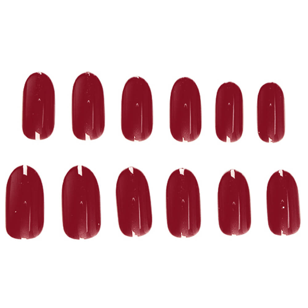 Ardell Nail Addict Sip Of Wine Faux-ongles prêt à poser Ardell avec accessoires